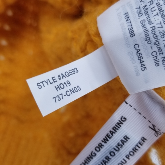 Madewell | Windermere Pointelle Knit Mustard Pullover Sweater - Picture 10 of 11